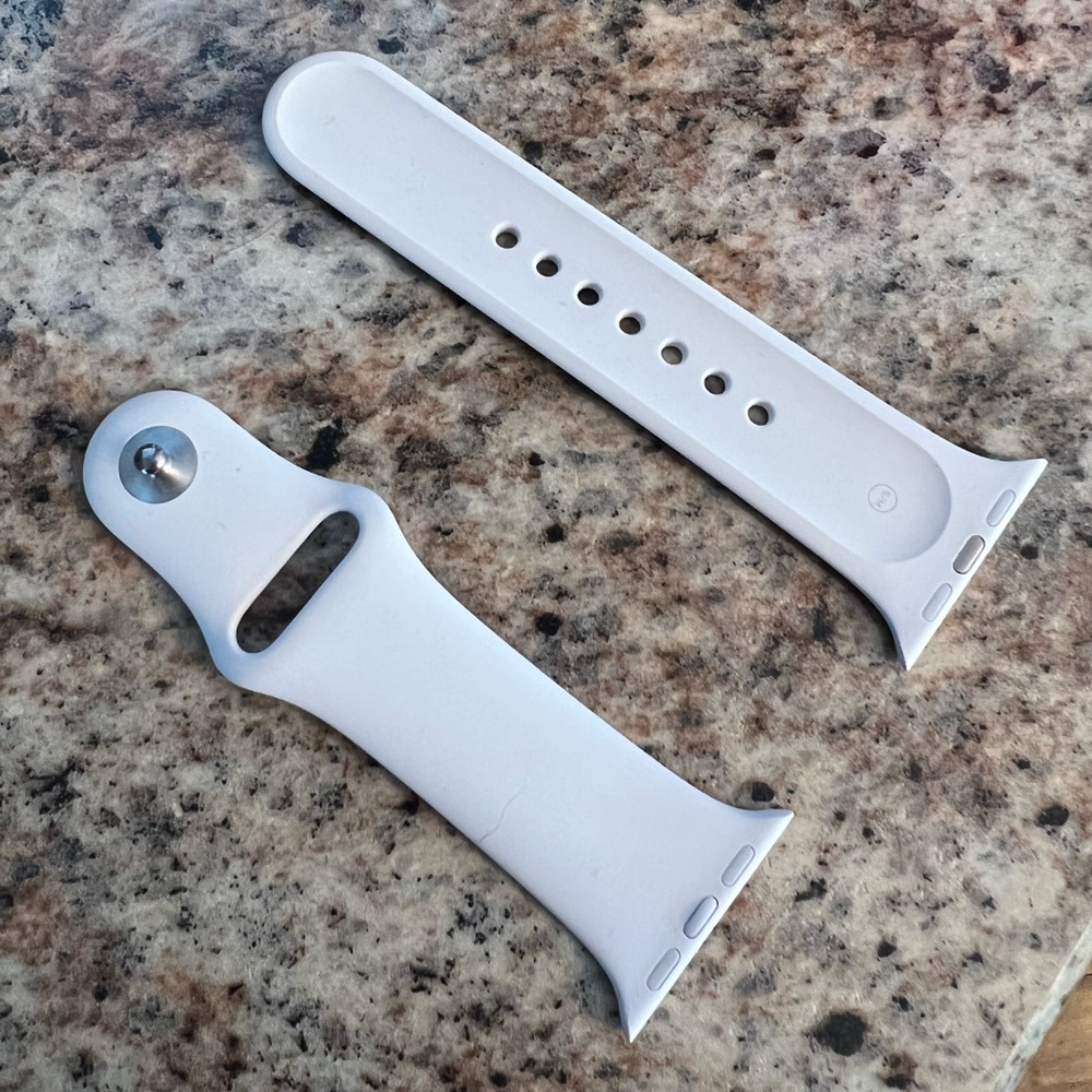38mm White Sport Band for Apple Watch